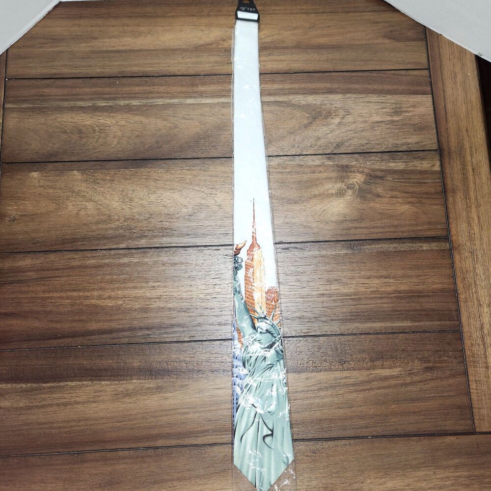 T&T Statue of Liberty Tie New
